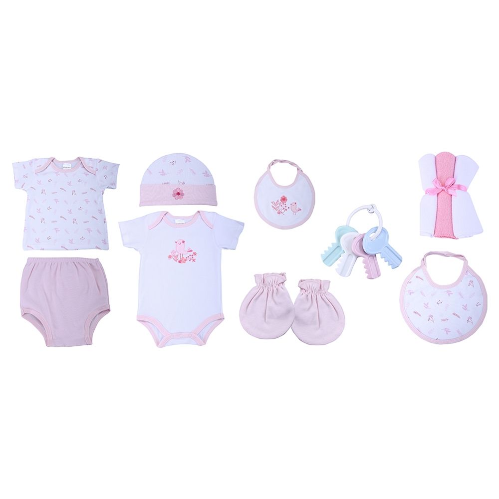 Baby Plus - Infant 11pc Gift Set - Pink