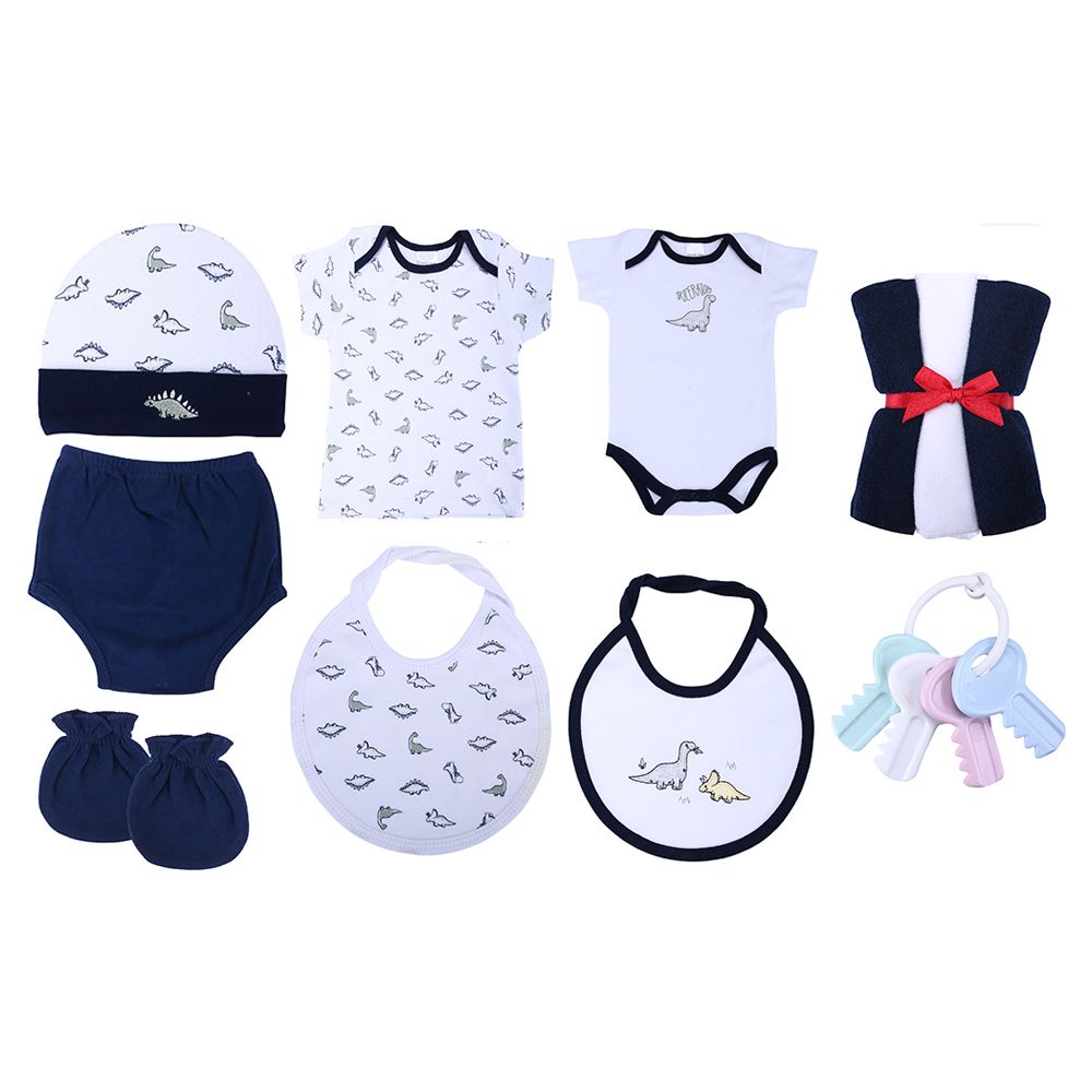 Baby Plus - Infant 11pc Gift Set - Navy Blue