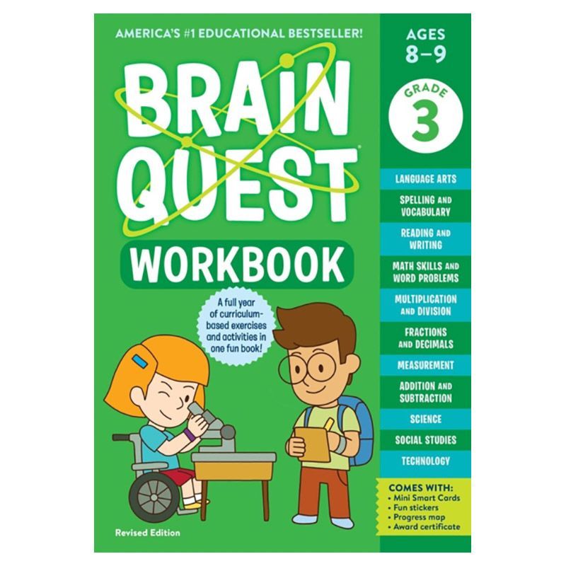 Workman Publishing - Brain Quest Workbook: Grade 3