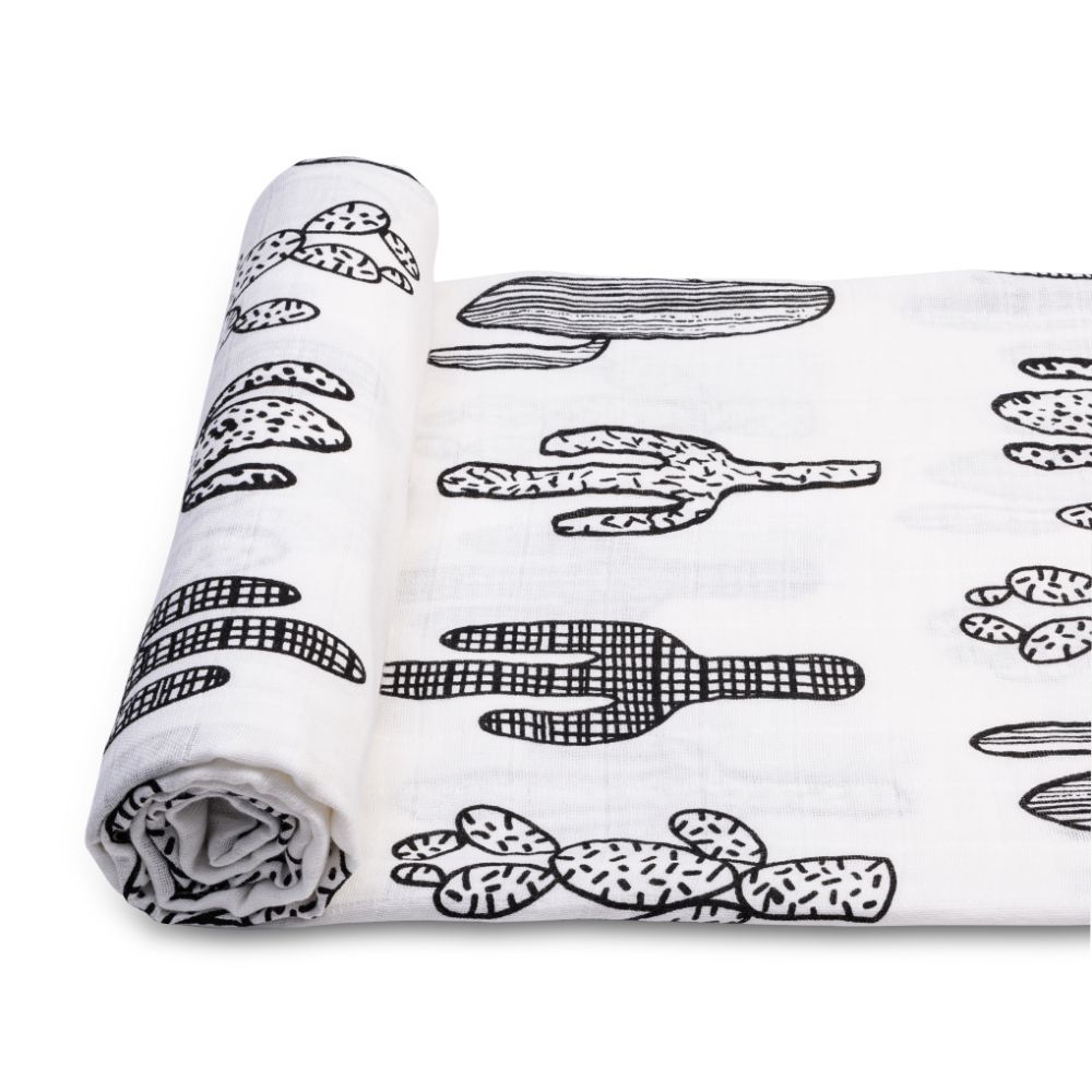 Anvi Baby - Organic Cotton Muslin Swaddle Wrap - Out of the Cactus