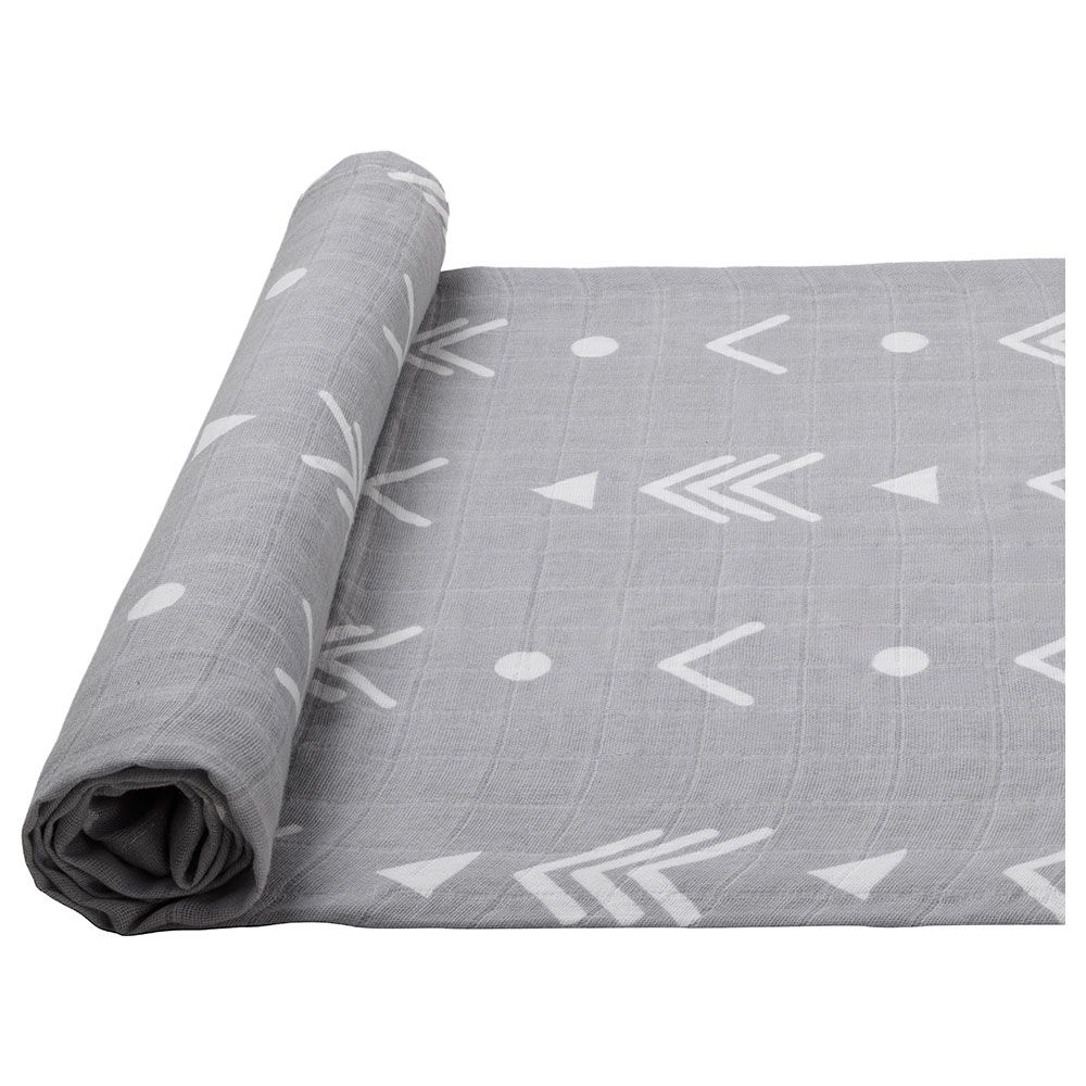 Anvi Baby - 100% Organic Cotton Muslin Swaddle Wrap - Arrow