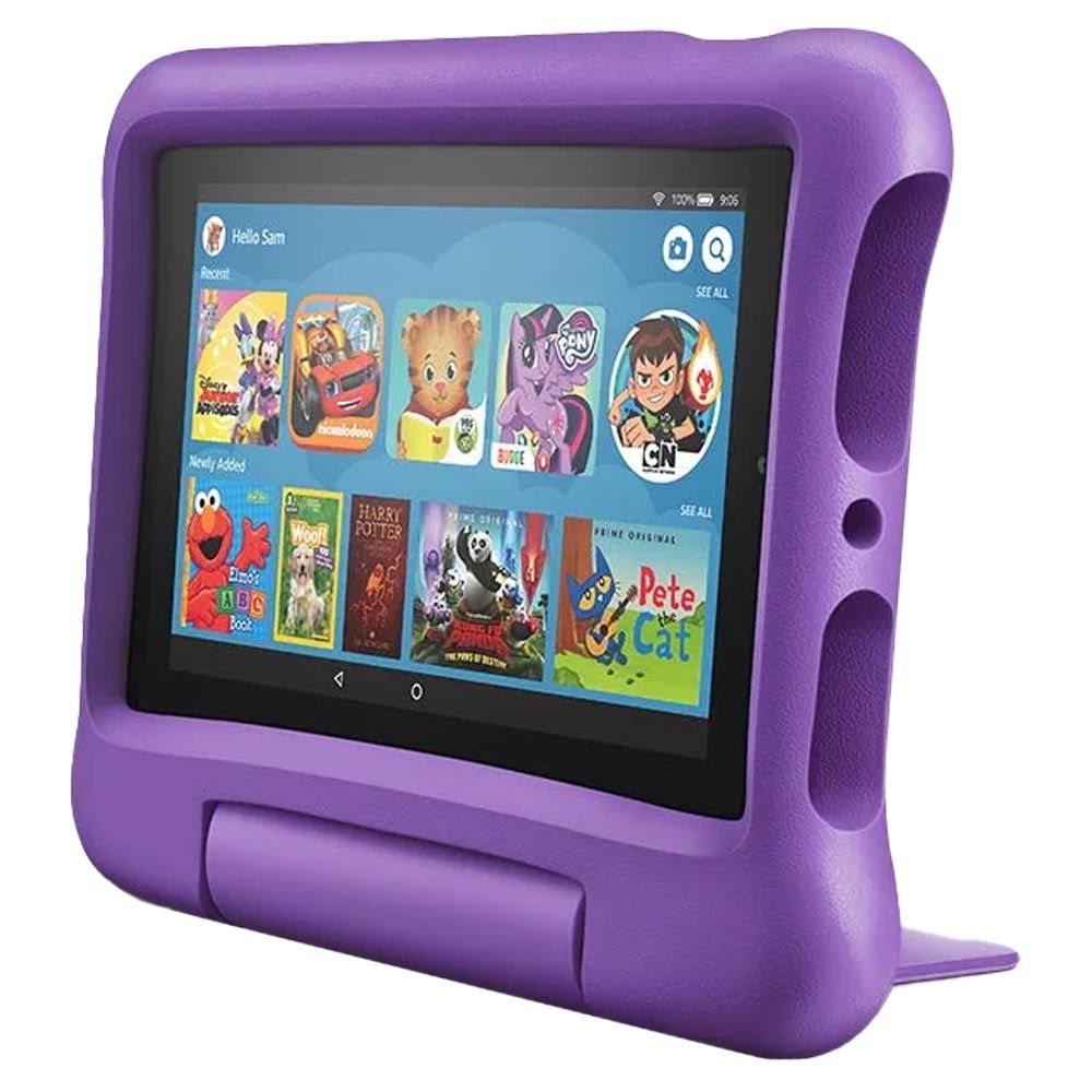 Amazon - Fire 7 Kids Tablet 7" 16GB - Purple