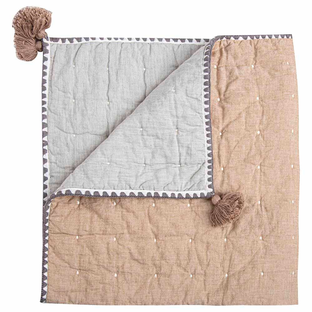 Crane Baby - Ezra Copper Quilted Blanket
