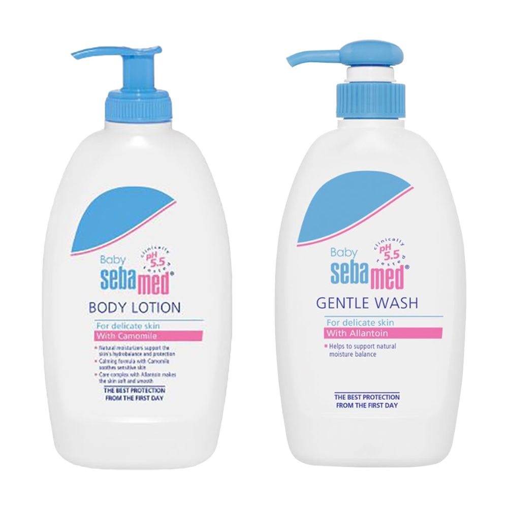Sebamed Baby Duo – Lotion & Wash 400ml