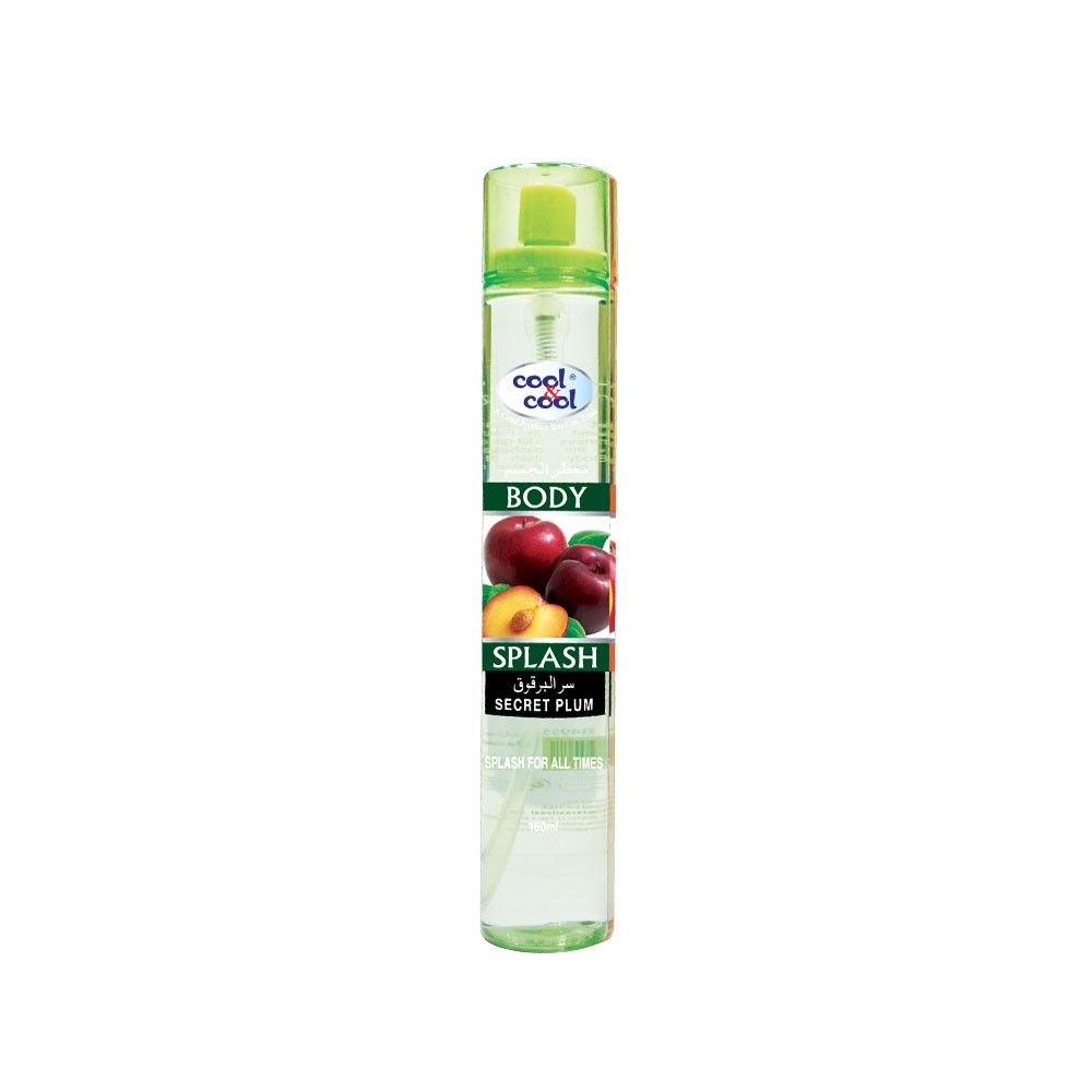 Cool&Cool Body Splash Secret Plum, 160ml