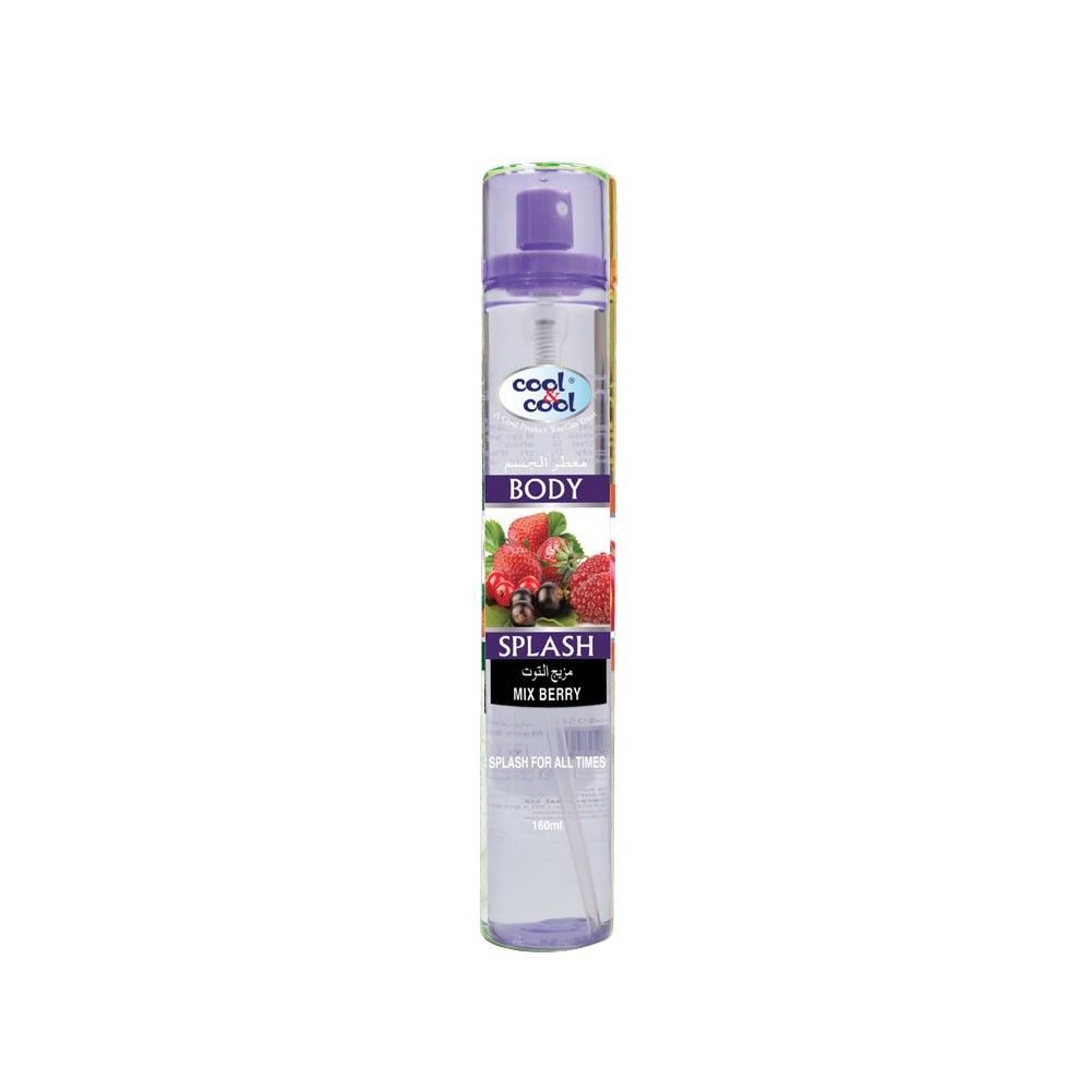 Cool & Cool - Body Splash Mix Berry 160ml