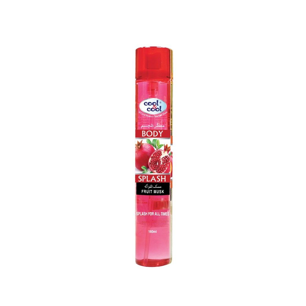 Cool&Cool Body Splash Fruit Musk, 160ml