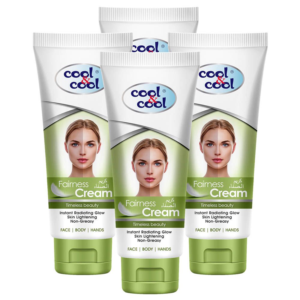 Cool & Cool - Fairness Cream 100ml Pack of 4 