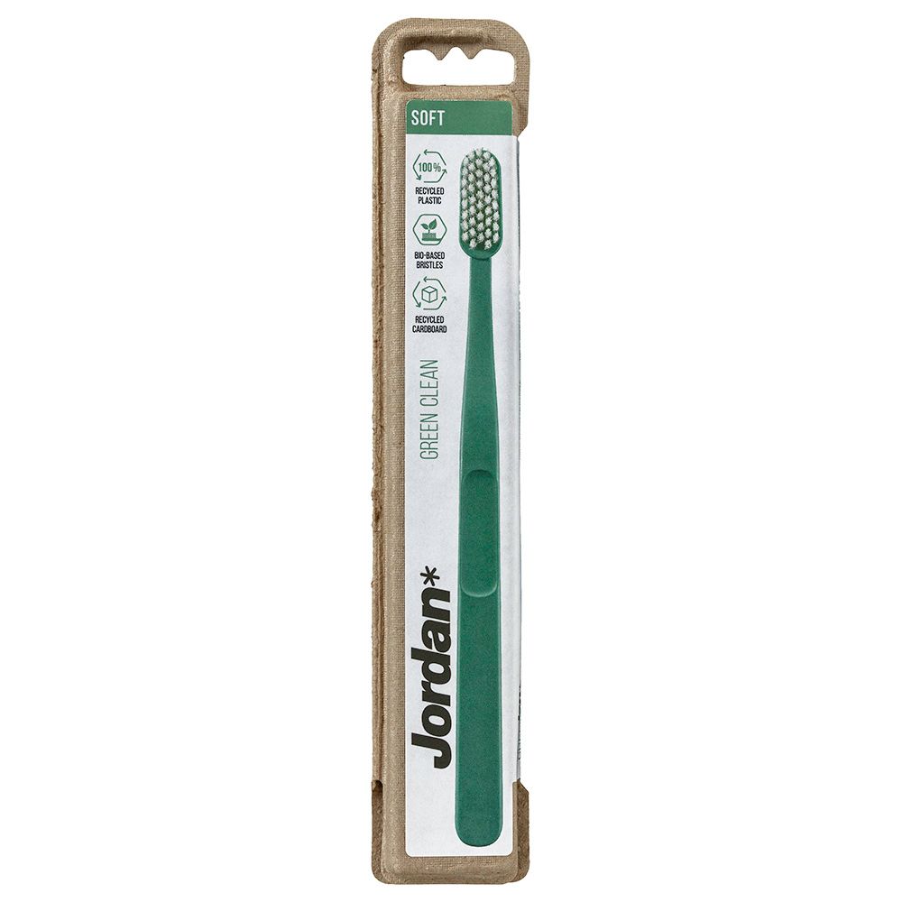 Jordan - Tooth Brush Green Clean Soft - Green