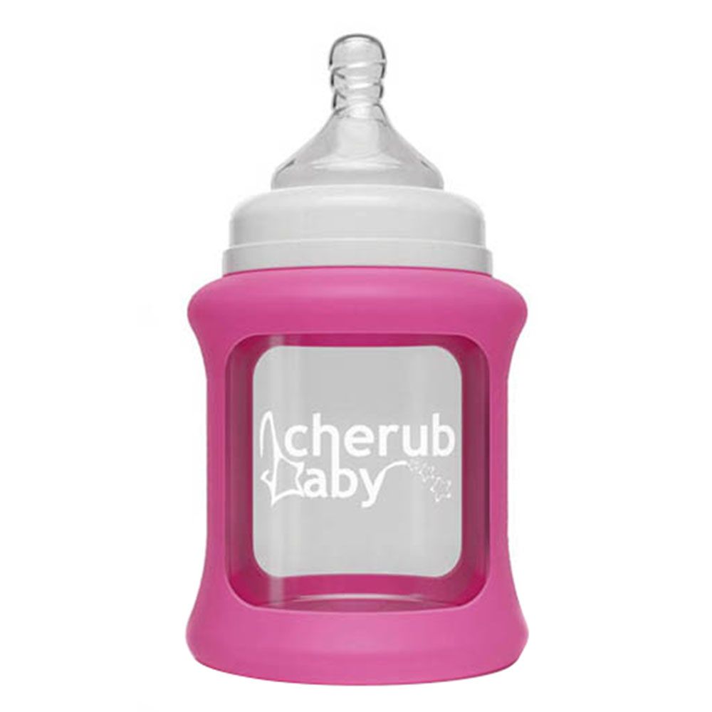 Cherub Baby - Single Pack Feeding Bottle 150ml - Pink