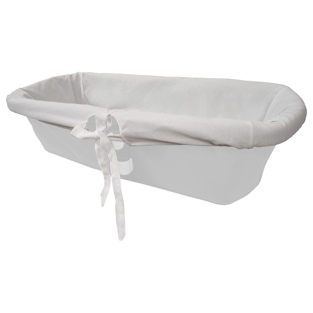 Bumble & Bird - Carrycot Cover - White