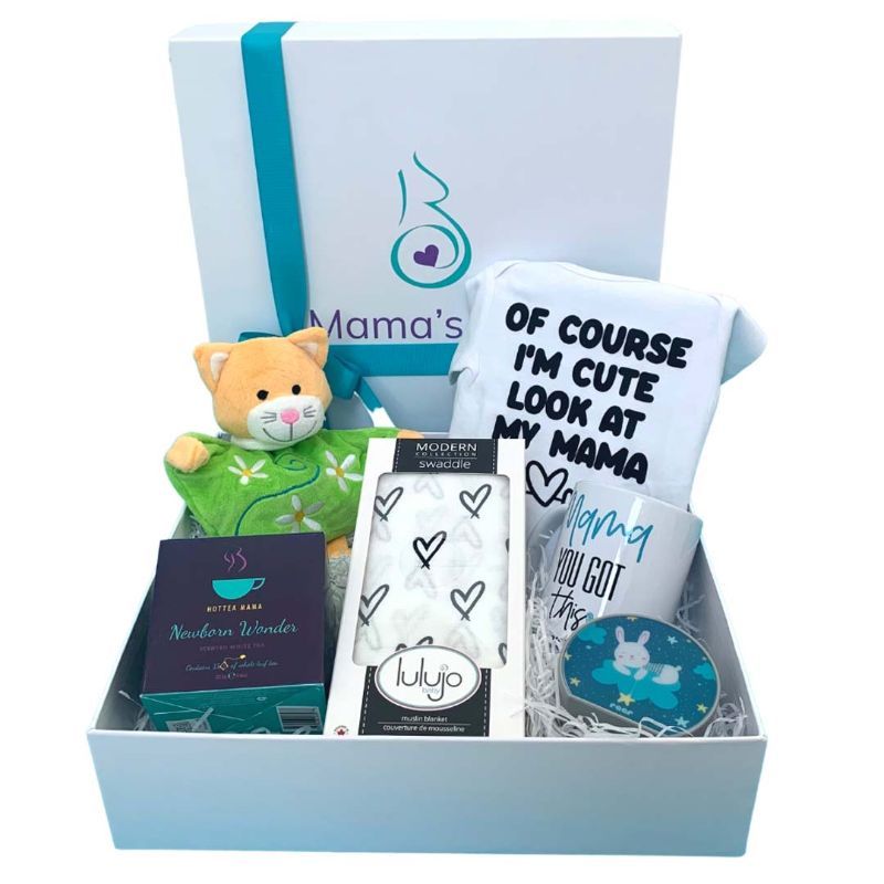Mama's Box Welcome to the World Gift Box for Baby Boy