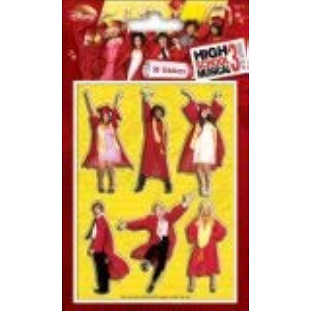 كتاب High School Musical 3 - 3D Reusable Stickers