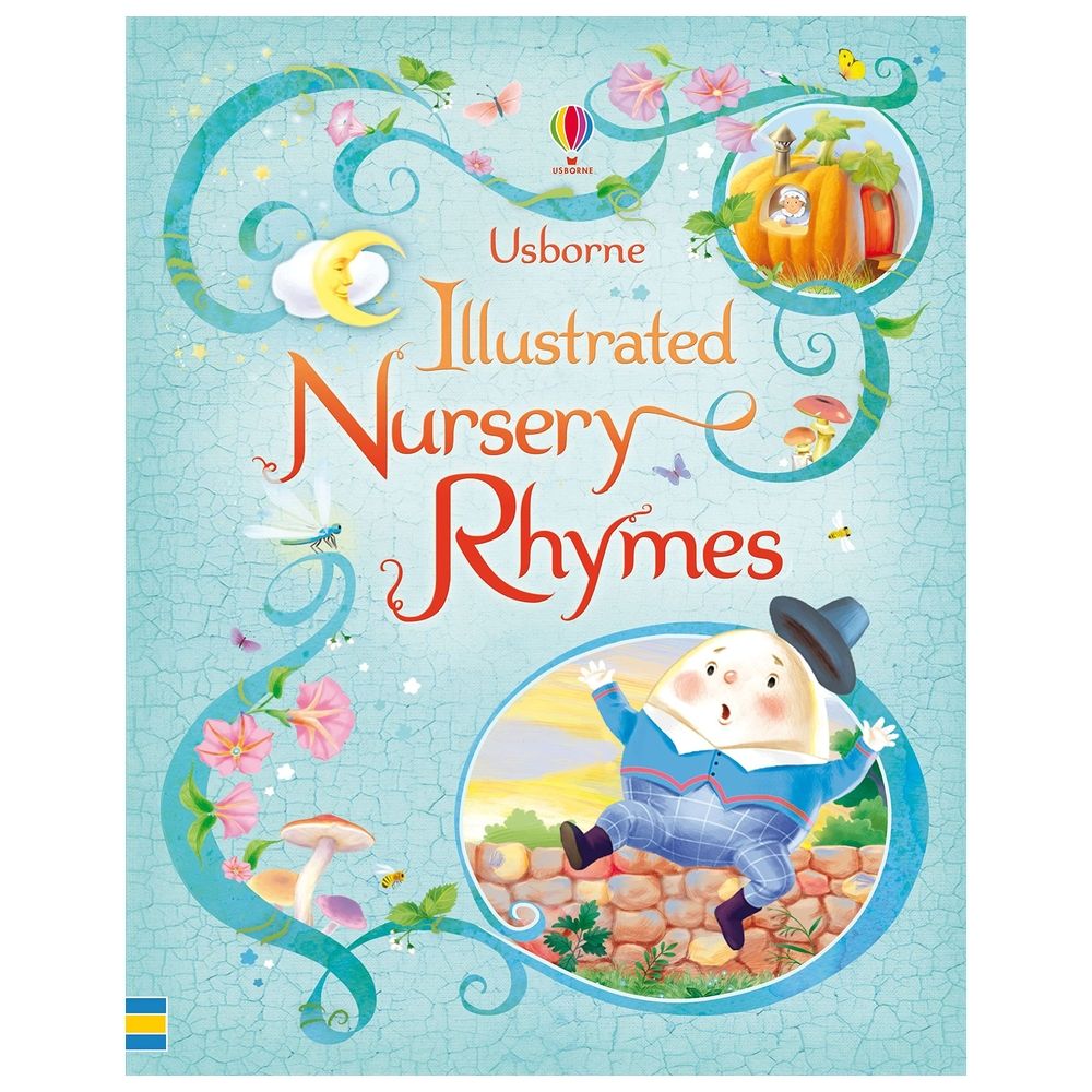  كتاب usborne illustrated book of nursery rhymes