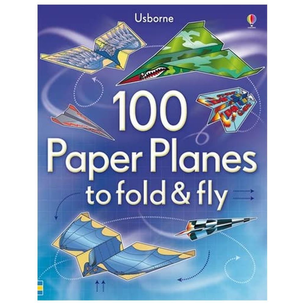  كتاب 100 paper planes to fold and fly