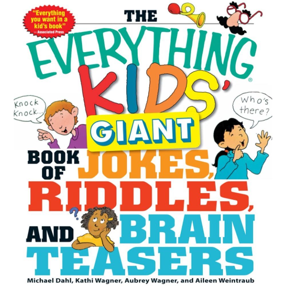 كتاب The Everything Kids' Giant Book Of Jokes Riddles And Brain Teasers