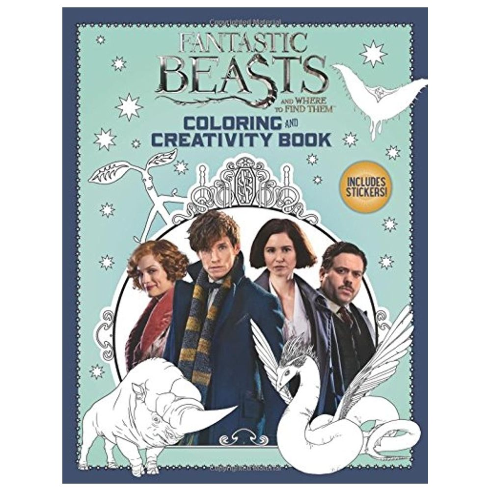 Fantastic Beasts And Where To Find Them: Coloring And Creativity Book