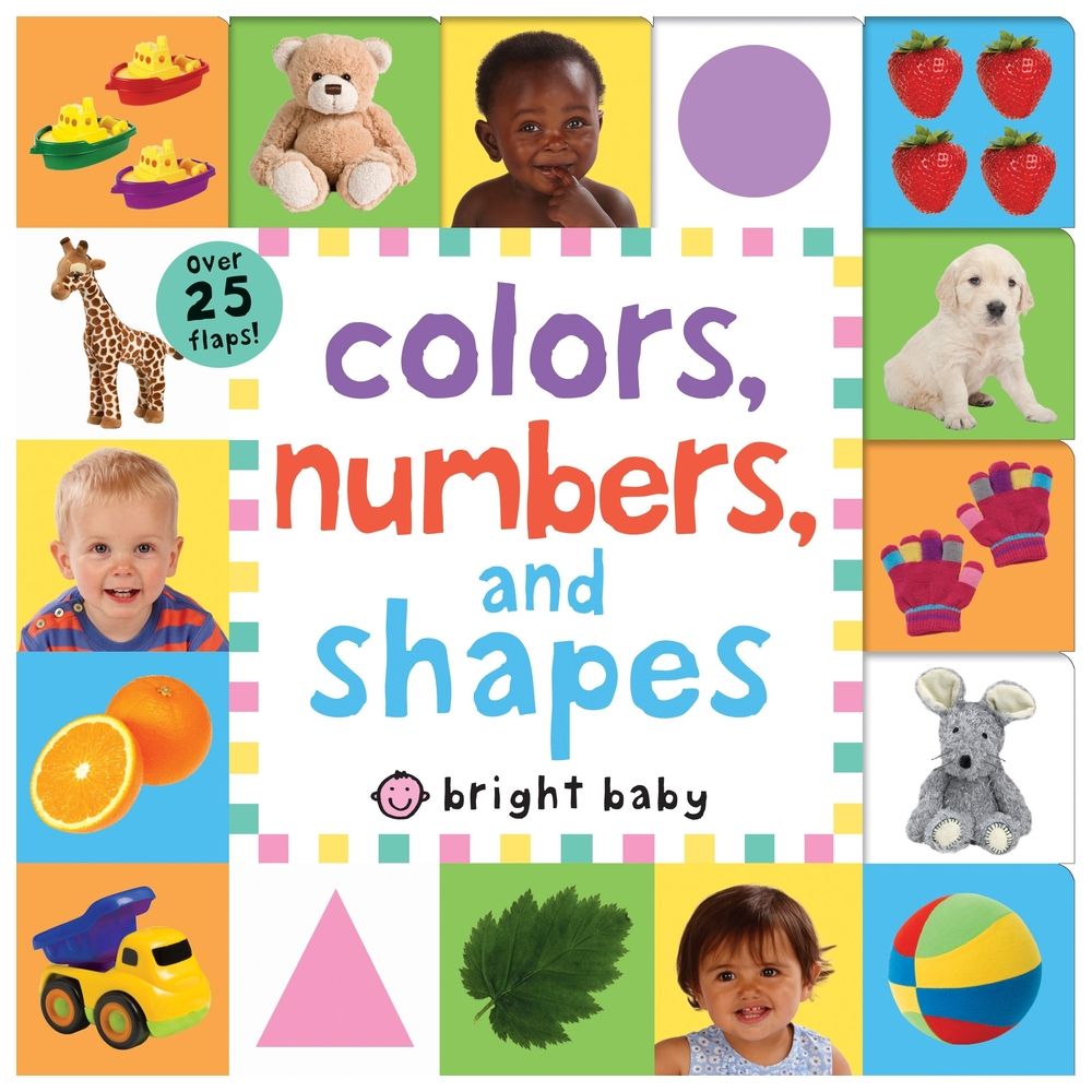 Lift-The-Flap Tab: Colors, Numbers, Shapes