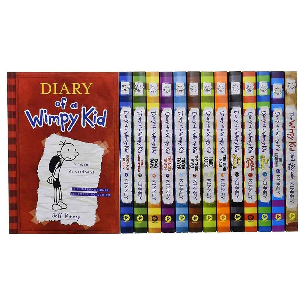 Diary of a Wimpy Kid Box of Books Export Edition: 13 Books