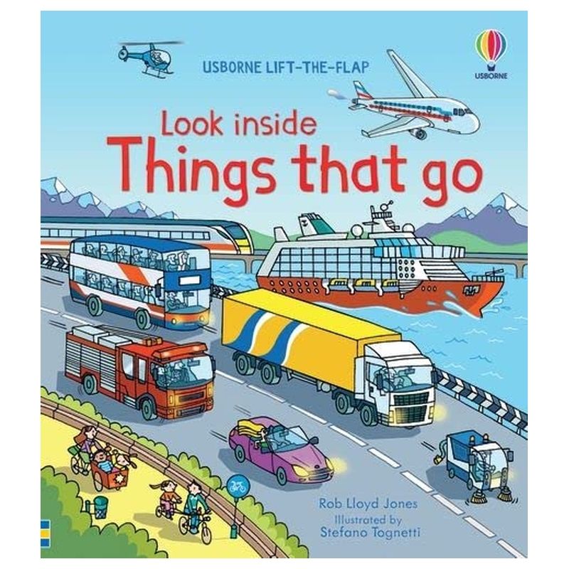Usborne Books - Look Inside Things That Go