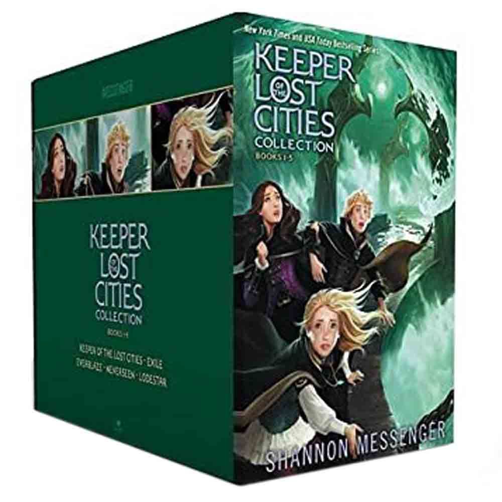  كتاب keeper of the lost cities collection books: pack of 5