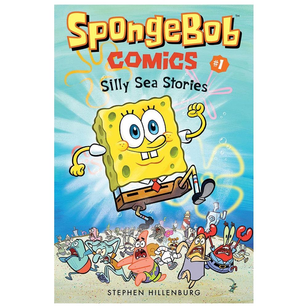  كتاب spongebob comics: book 1: silly sea stories