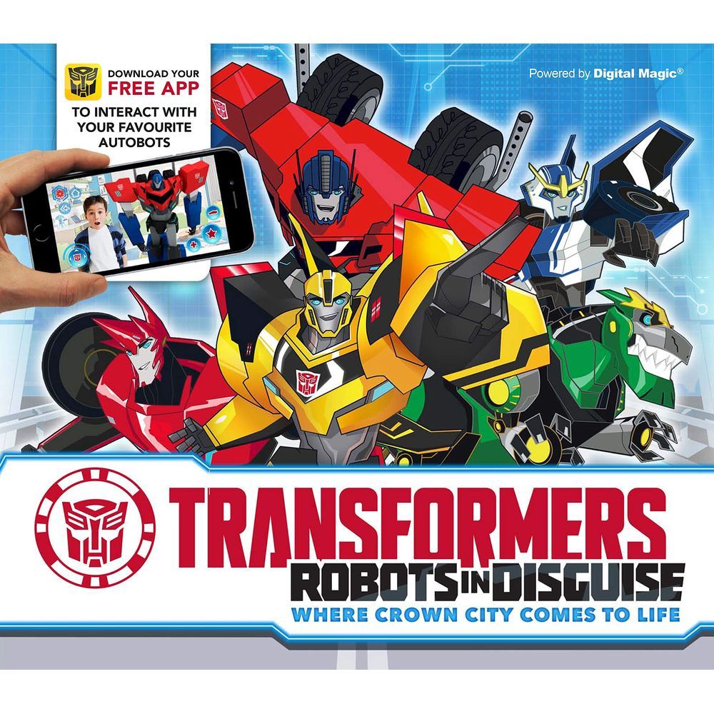 كتاب Transformers Robots In Disguise