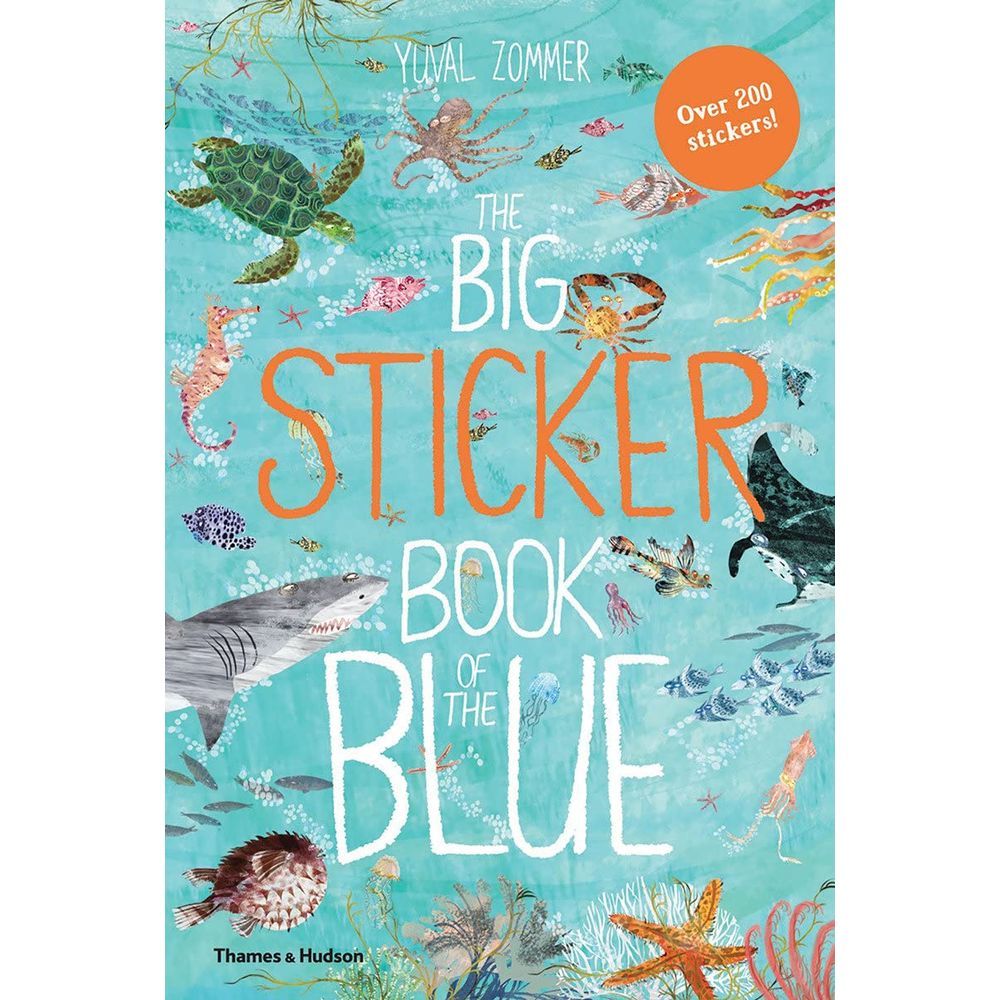 كتاب The Big Sticker Book Of The Blue