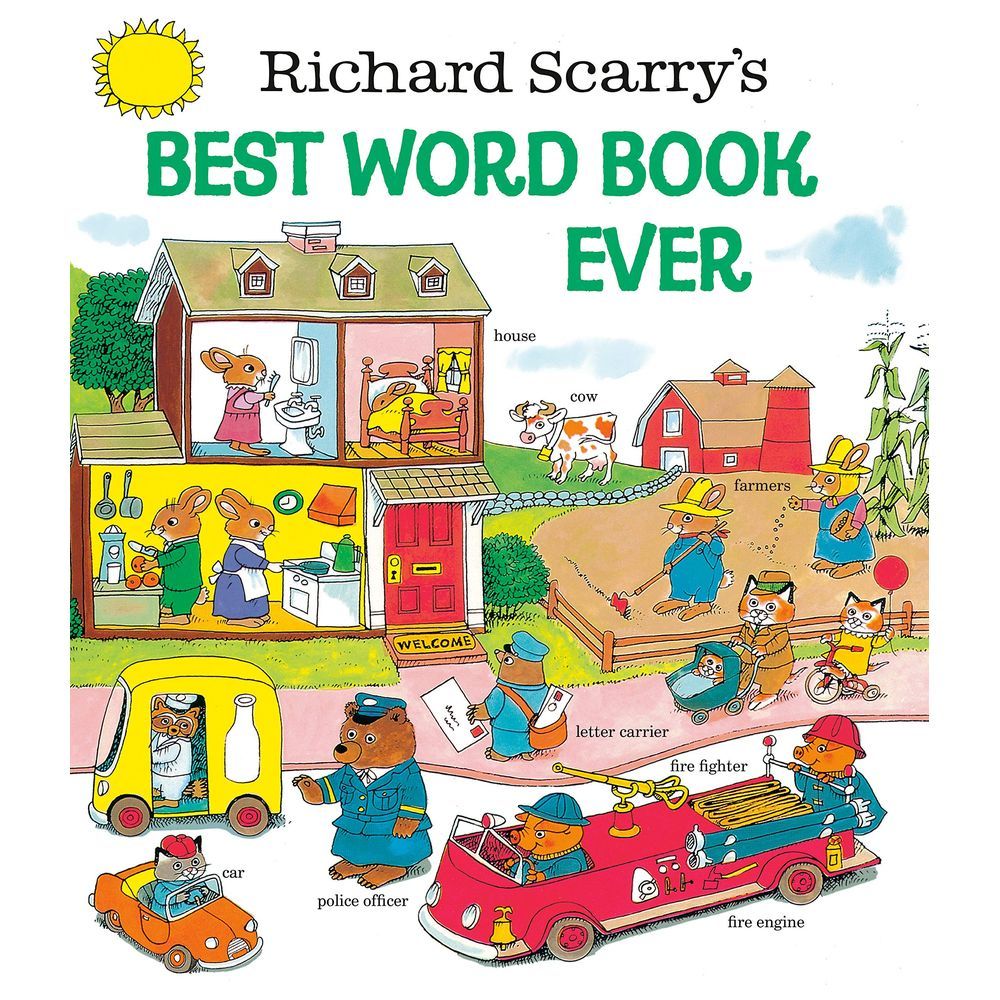  كتاب richard scarry's best word book ever