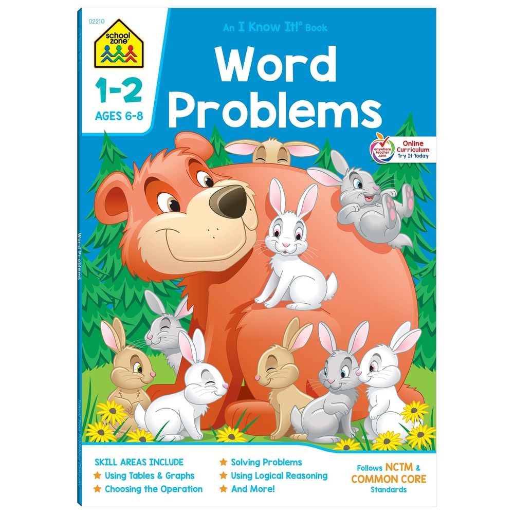 Word Problems 1-2 Deluxe Edition Workbook