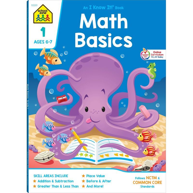 Math Basics 1 Deluxe Edition Workbook