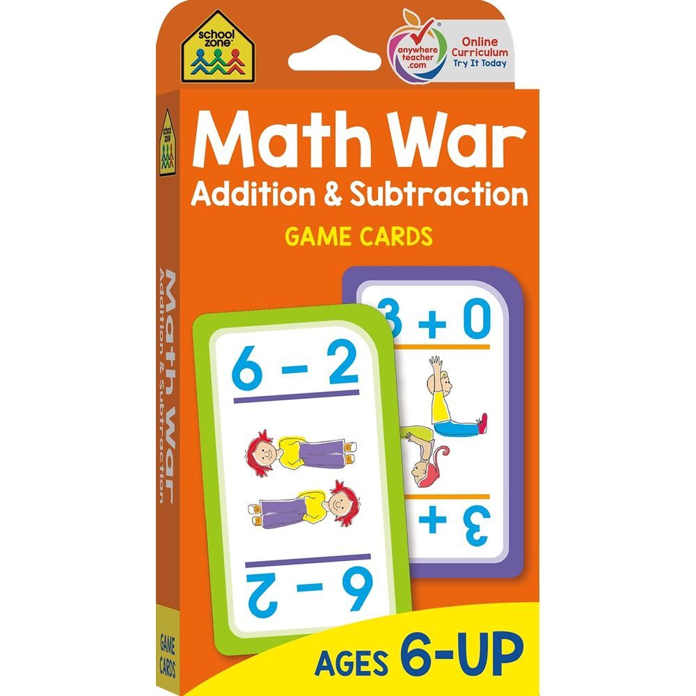 كتاب Game Cards - Math War