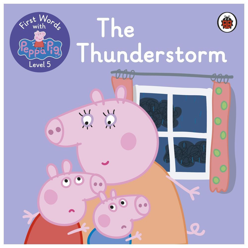  كتاب first words with peppa level 5 - the thunderstorm