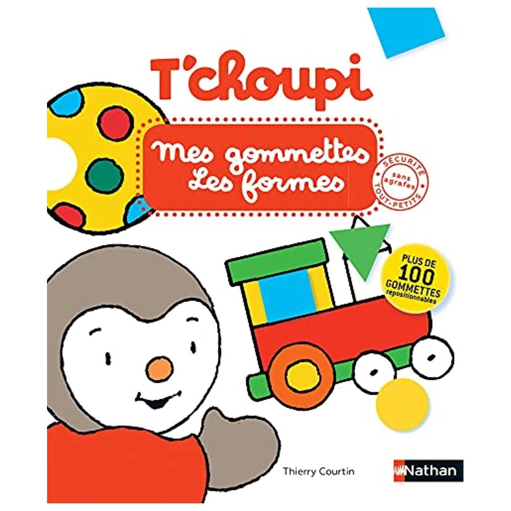 T'Choupi Mes Gommettes Les Formes