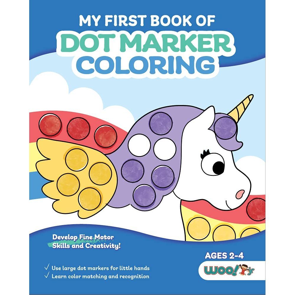 كتاب My First Book Of Dot Marker Coloring