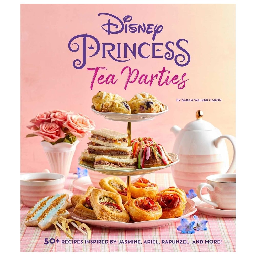 كتاب Disney Princess Tea Parties Cookbook (Kids Cookbooks, Disney Fans)