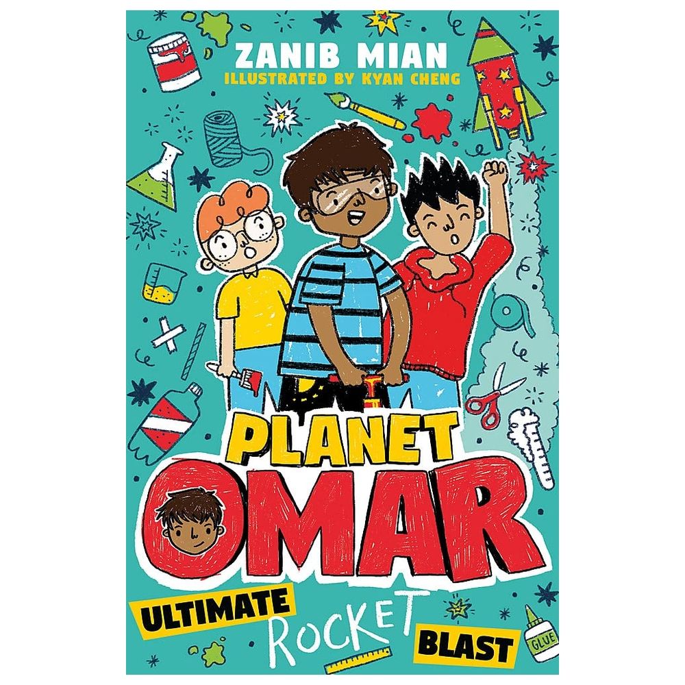 كتاب planet omar: ultimate rocket blast: book 5