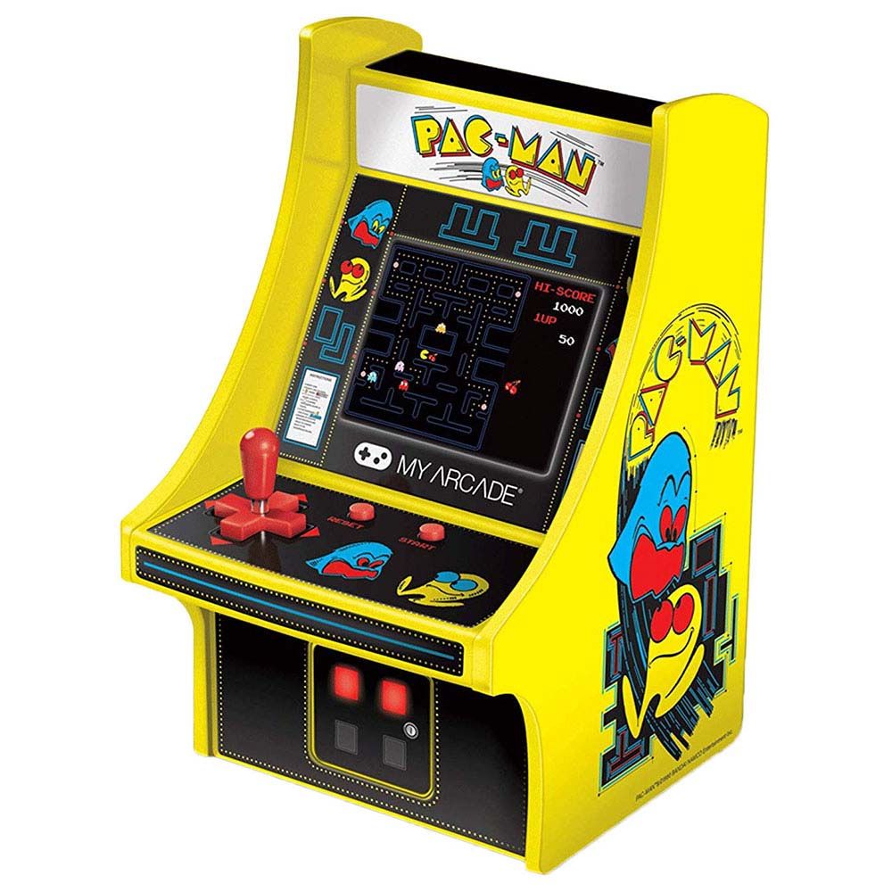 My Arcade Pac-Man Micro Player 6.75" Mini Arcade Cabinet