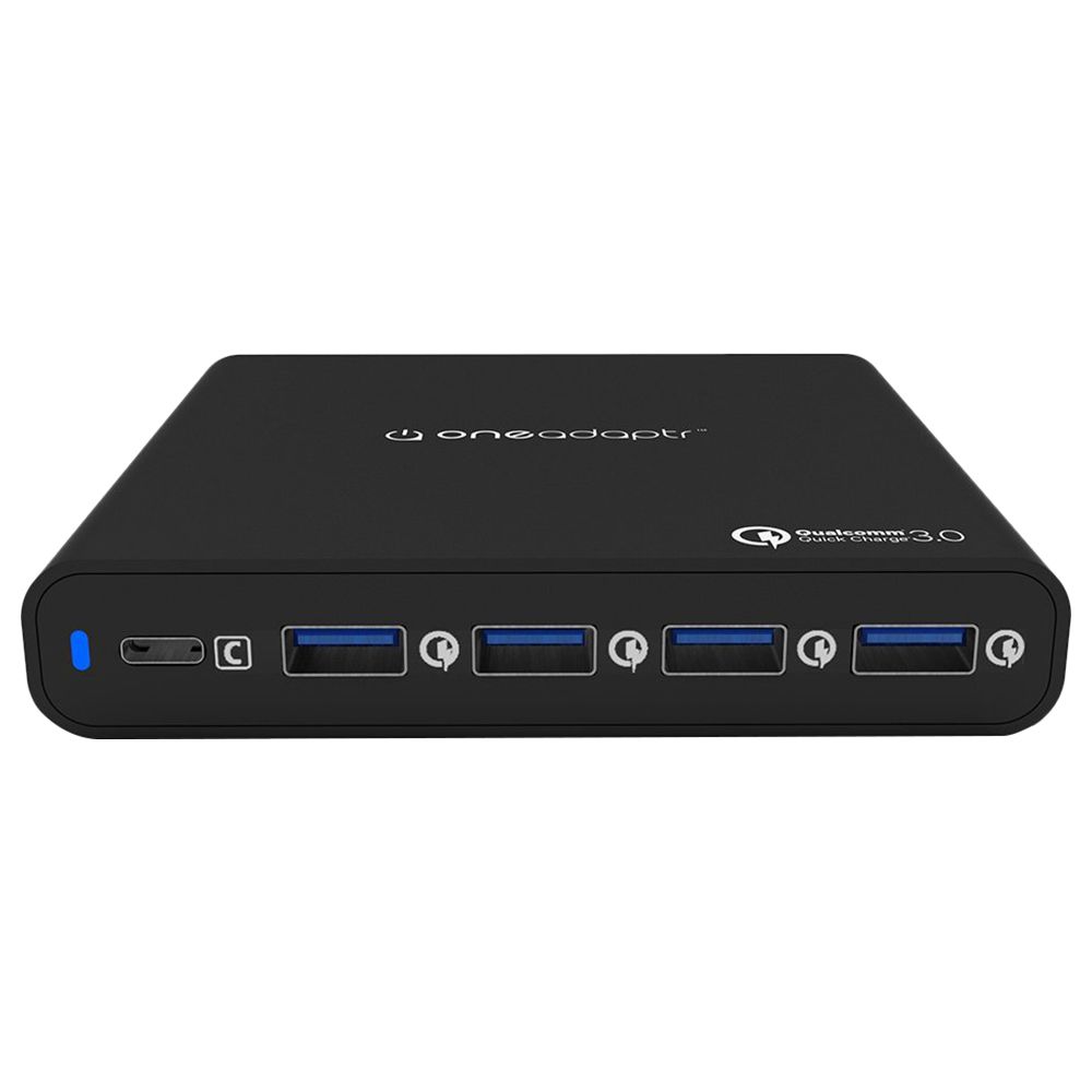 Oneadaptr - Evri 80W USB-C Charging Station - Black