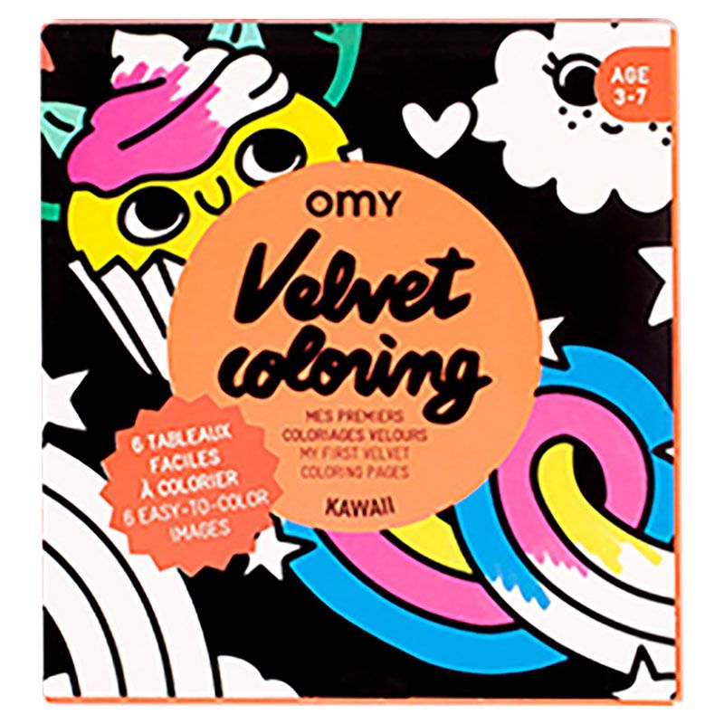 Omy - Velvet Colouring - Kawai