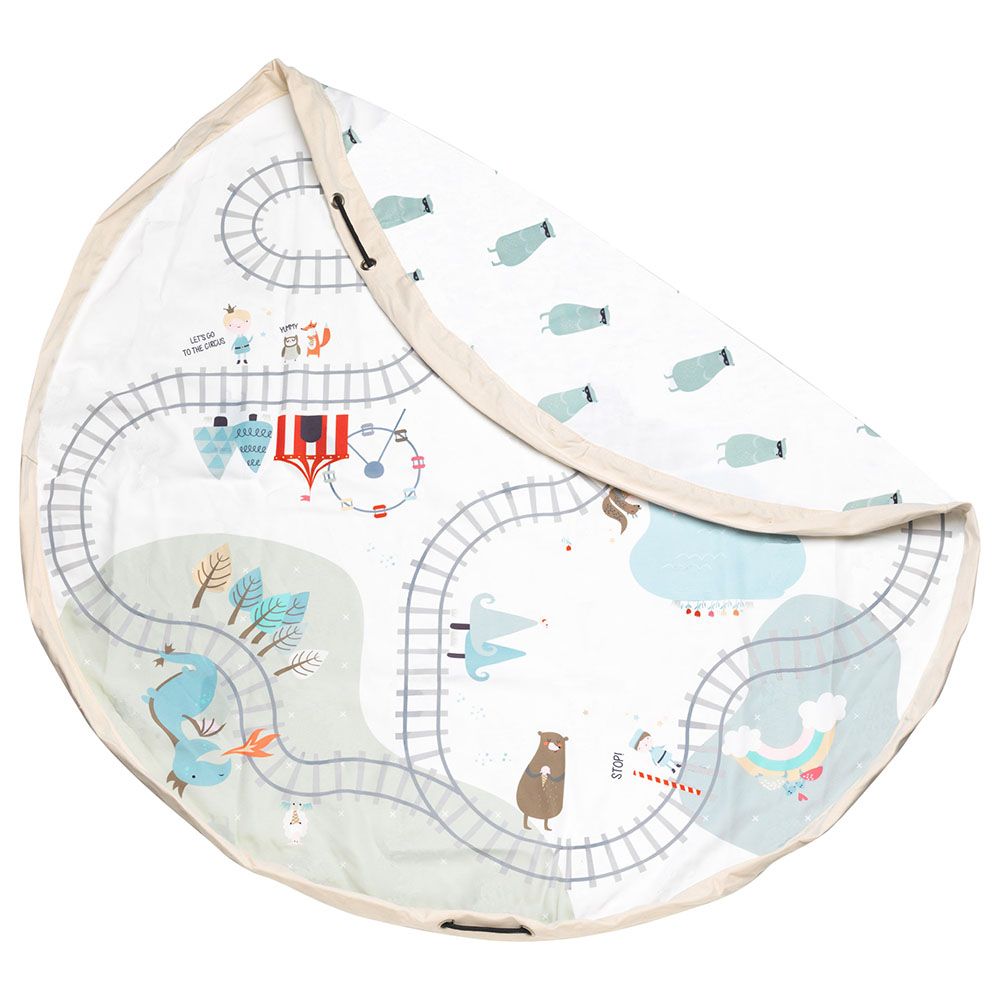 Play & Go - Playmat & Storage Bag - Train