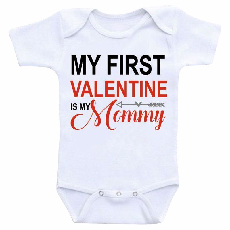 Impressions - My First Valentine Is My Mommy Bodysuit