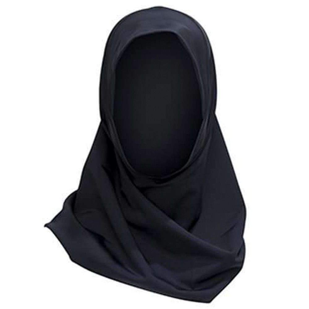 كويغا شال السباحة والحماية من الشمس للبنات أسود