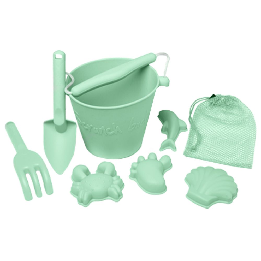 Scrunch - Silicone Beach Toys/Garden Tools - Dusty Light Green