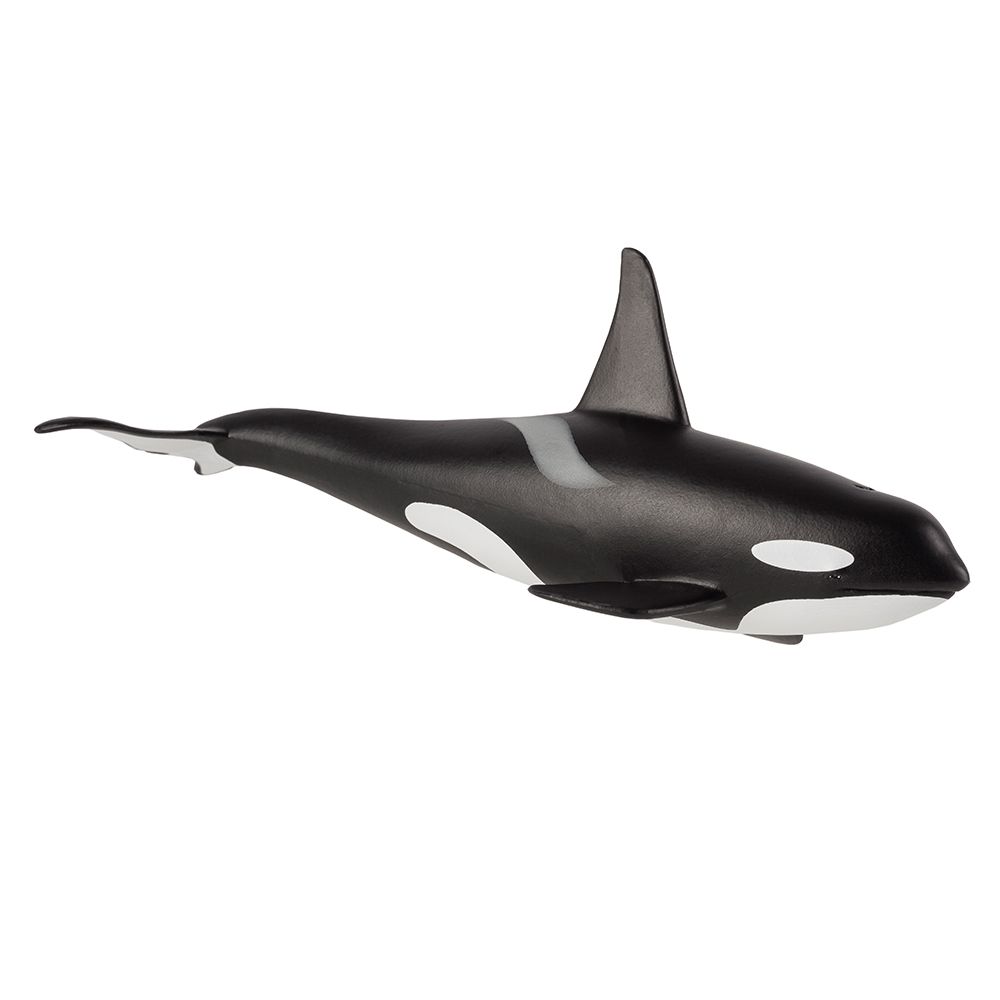 Animal Planet - Mojo Orca Male Toy Figure - Black