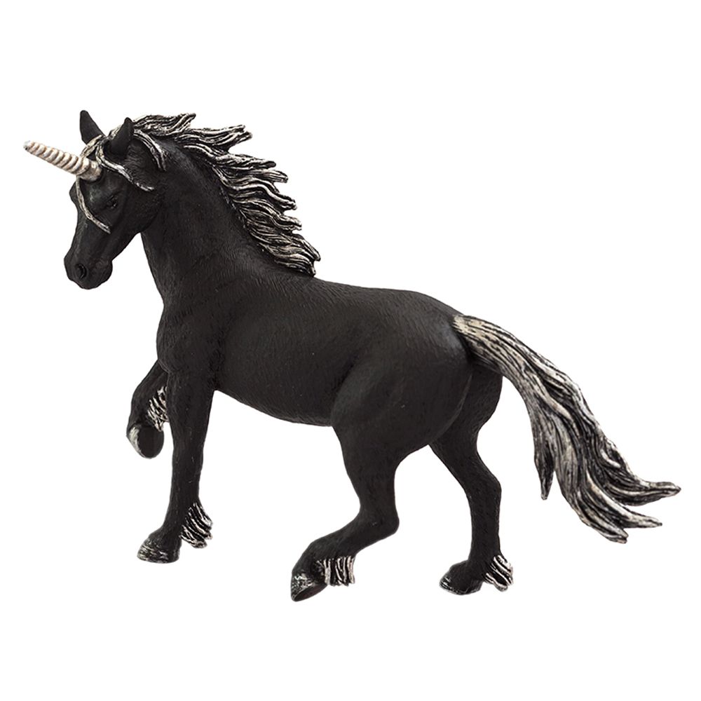Animal Planet - Mojo Dark Unicorn Toy Figure - Black