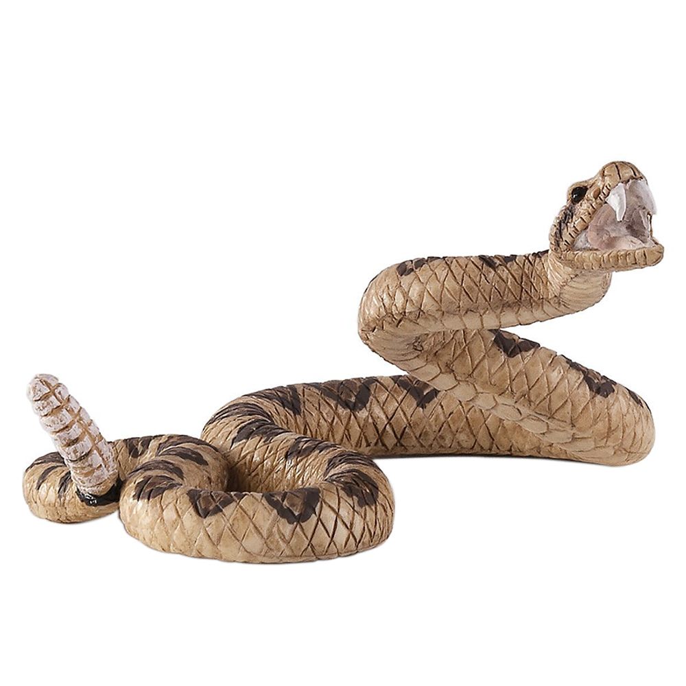 Animal Planet - Mojo Rattlesnake Toy Figure - Brown