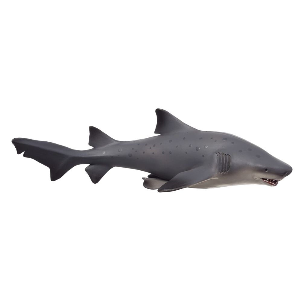Animal Planet - Mojo Bull Shark Toy Figure Large - Grey