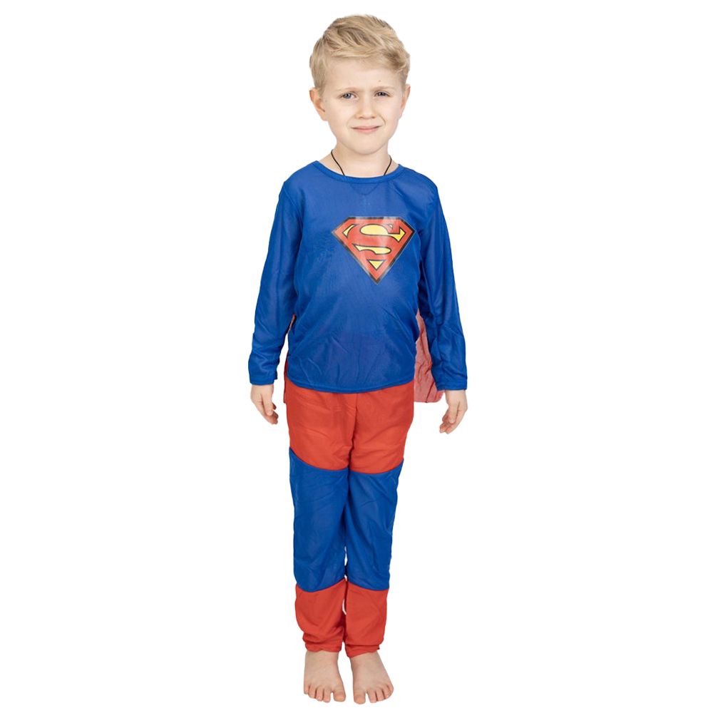 D' Daniela- Marvel Justice League Superman Bodysuit - Red Blue