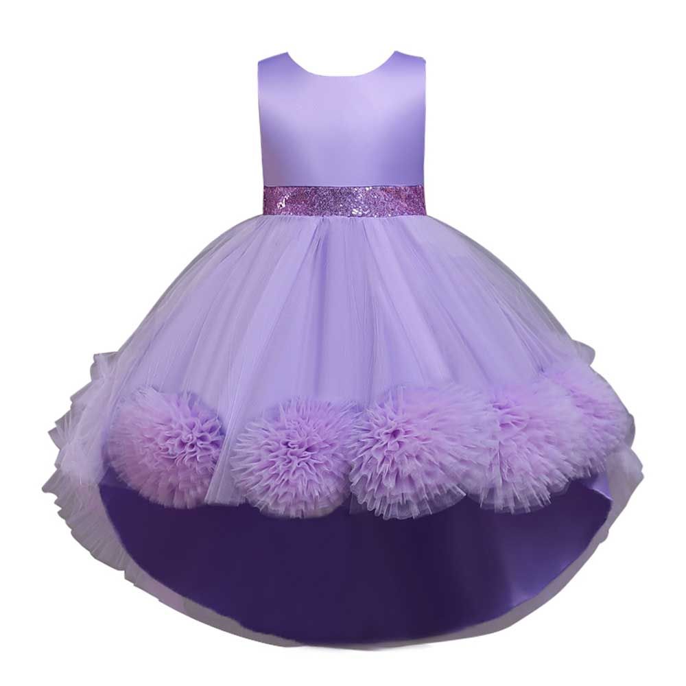 D' Daniela - Tutu Party Dress For Girls - Light Purple